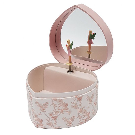 Дървена музикална кутия за бижута, Феята Жасмин