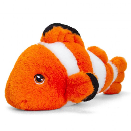 Keel Toys, Риба клоун, екологична плюшена играчка от серията Keeleco, 25 см