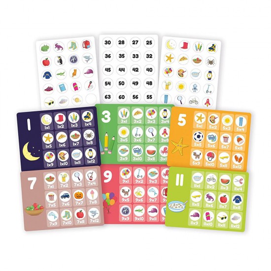 Galt Toys, Таблицa за умножение, научи с картинки