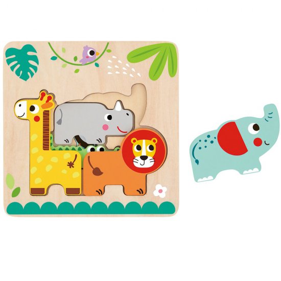 Tooky Toy, Многослоен пъзел, Животни
