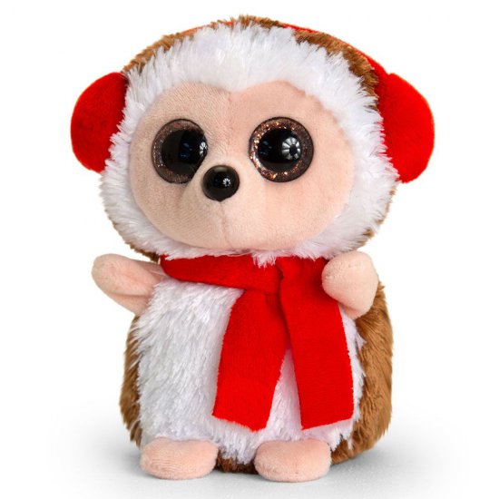 Плюшена играчка мини мотсу Таралежче, Коледна играчка, 12 см