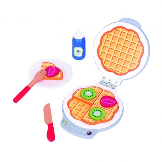 Lelin Toys, Детски Комплект за печене на гофрети, нов дизайн сив