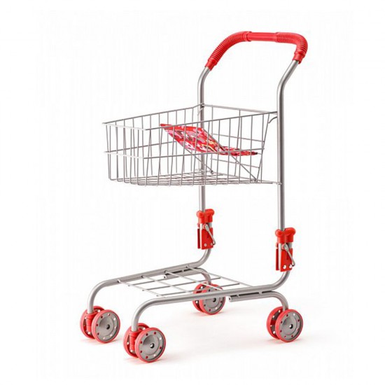 Детска метална количка за пазаруване