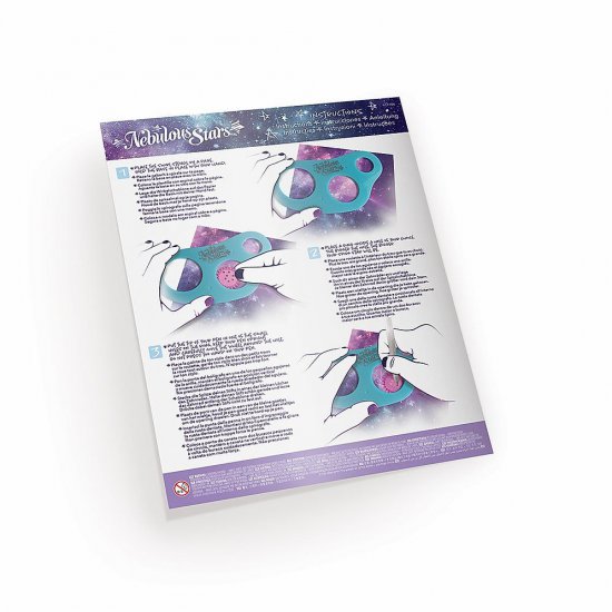 Творчески комплект със шаблони и стикери, Звездно небе