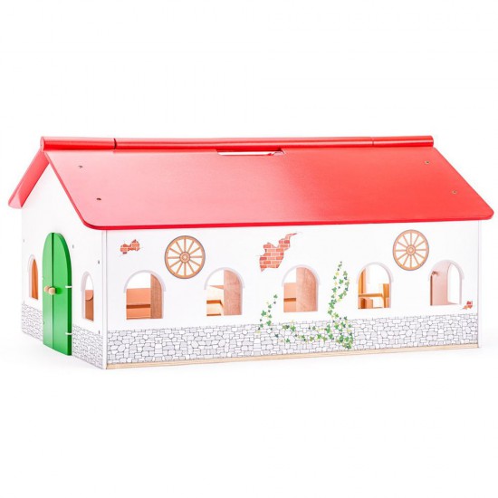 Дървена ферма за игра, Голяма