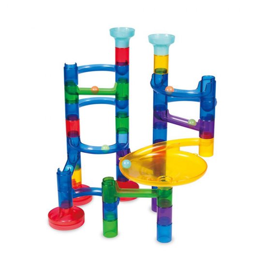 Детска писта със светещи в тъмното топчета - Glow Marble Run