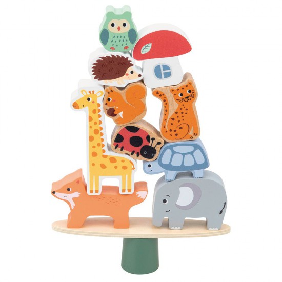 Lelin Toys, Дървена игра за баланс, Гора