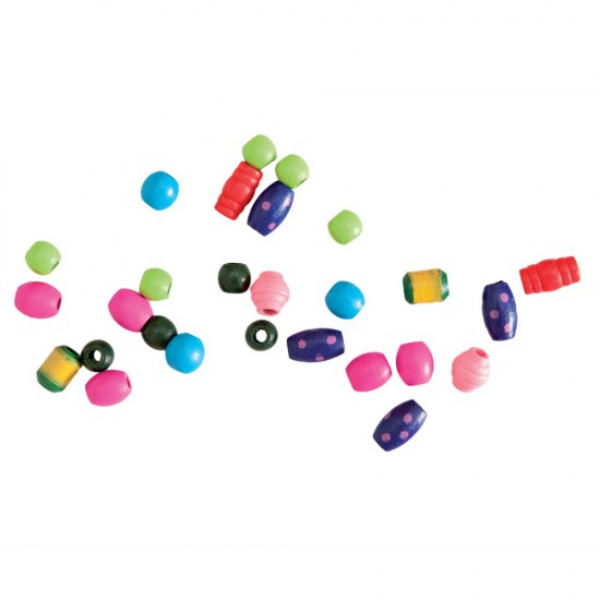 Мъниста в дървена кутия - Сърца