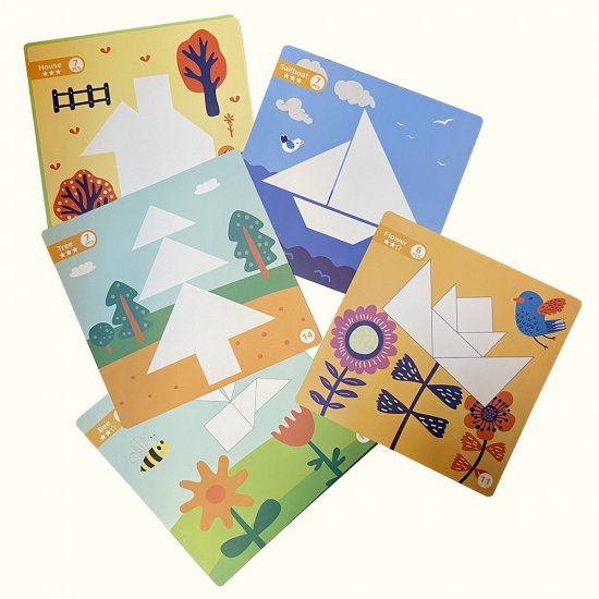 Магнитен танграм за деца