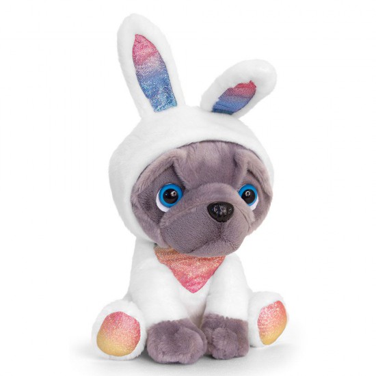 Keel Toys, Френски булдог с костюм, 20 см, асортимент