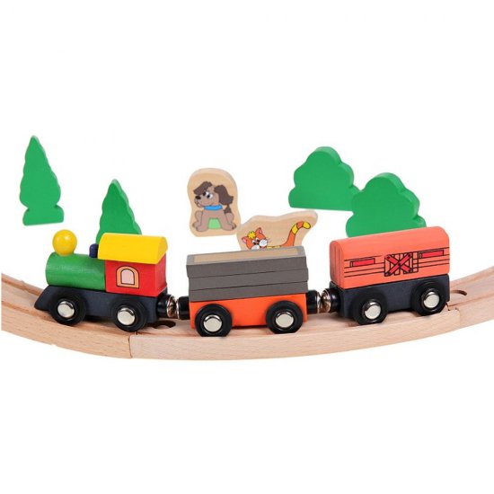 Влакче с релси " Веселото влакче", 45 части