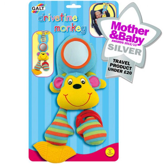 Бебешка занимателна играчка - Маймуна с огледало
