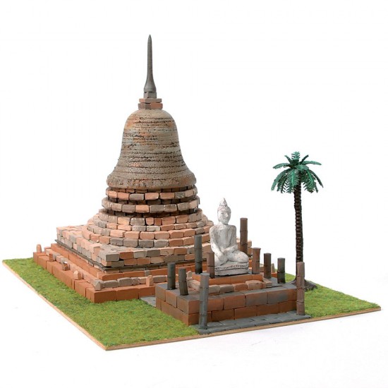 Модел за сглобяване на будистка пагода Wat Sa Si (Sukhothai)
