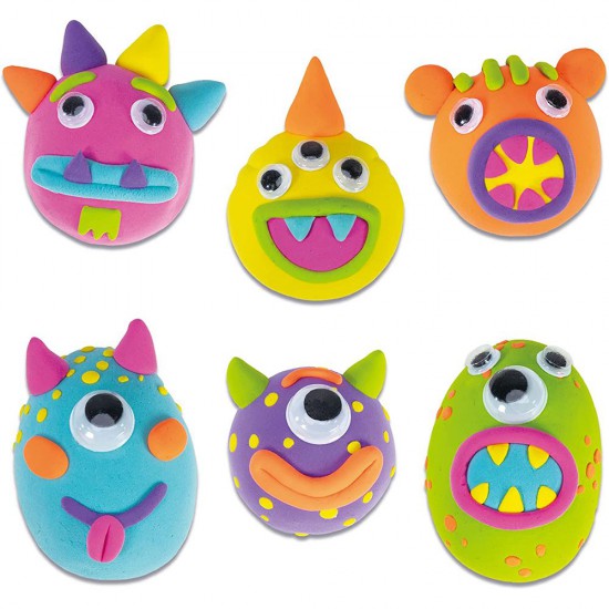 Моделирай сам магнити, Чудовища с движещи се очички