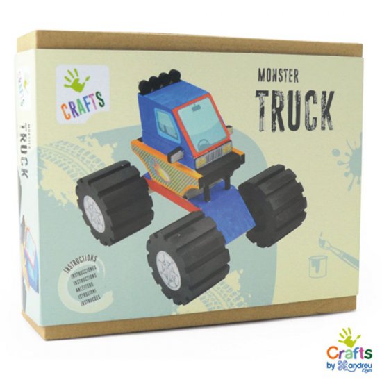 Направи сам дървен джип, MONSTER TRUCK