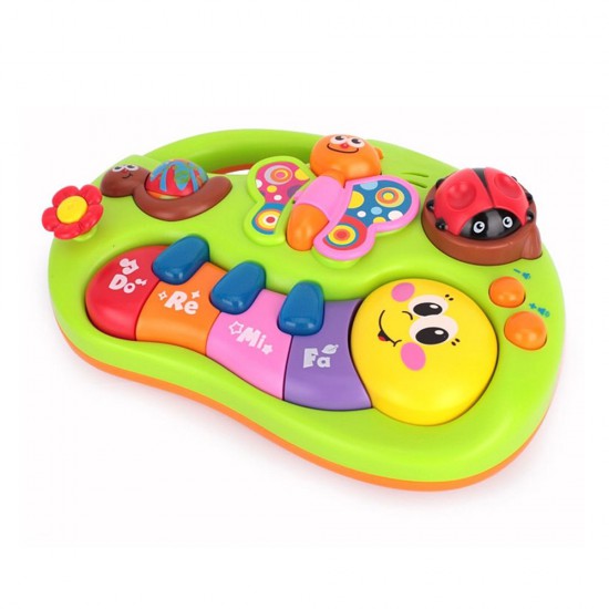 Музикално пиано, Усмихнато червейче