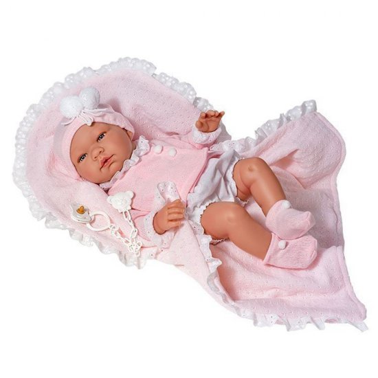 Кукла-бебе, Мария с розово жакетче и одеало