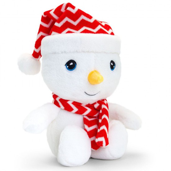 Keeleco, Плюшени коледни играчки с шалчета, 15 см, Keel Toys