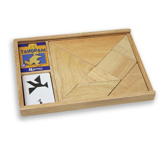 Дървена игра Танграм