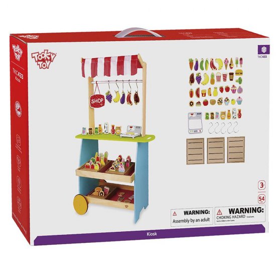 Дървен детски магазин