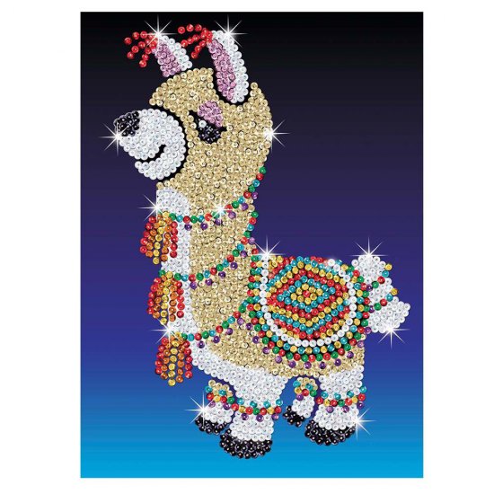 Изкуство с пайети, Лама