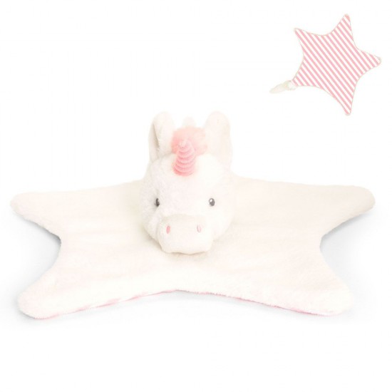 Keel Toys, Еднорог, Бебешка екологична играчка за гушкане от серията Keeleco