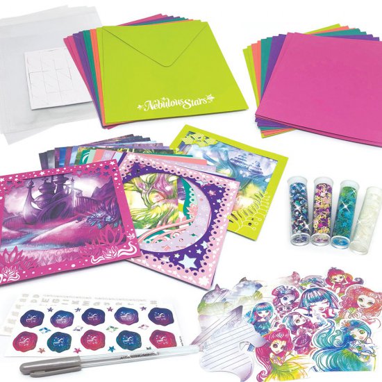 Творчески комплект за изработка на блестящи картички