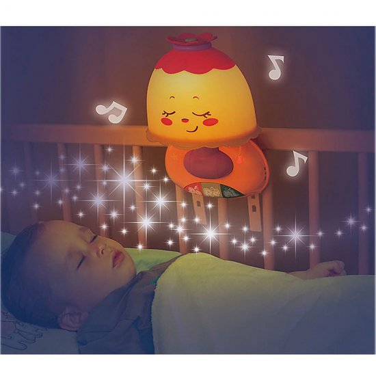 Бебешка музикална нощна лампа