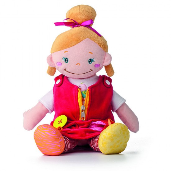 Активна бебешка играчка - Мека кукла Алани