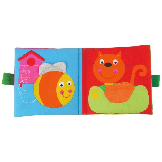 Мека бебешка книжка "Моят дом"