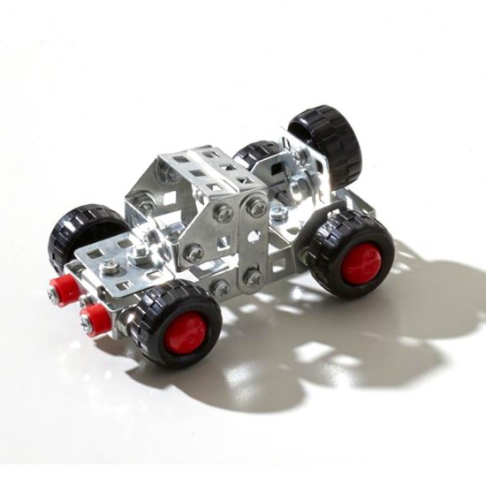 Метален конструктор, Джип, 90 части