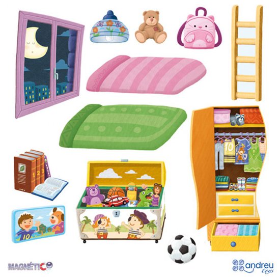 Моята къща - игра с магнити