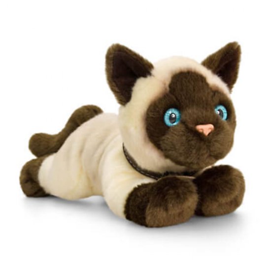Плюшена играчка, Сиамска котка, 30 см