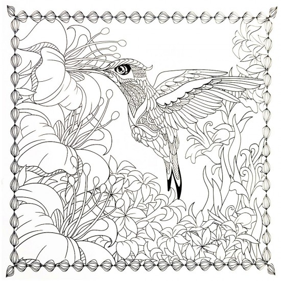 Антистрес книга за оцветяване, Оцветявай и релаксирай, Жираф