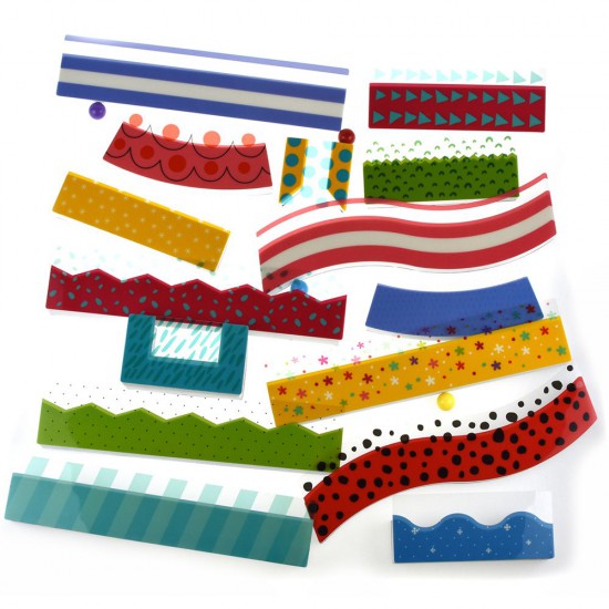 Tooky Toy, Магнитна писта с топчета, Marble Run