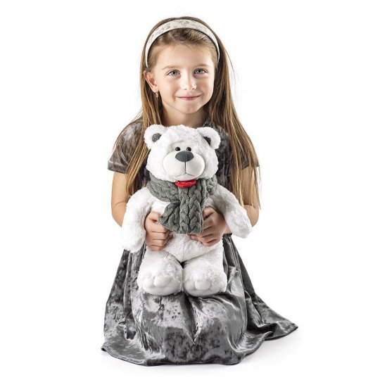 Плюшена играчка, Мечето Айси с шал