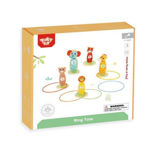 Дървена игра с рингове, Животни