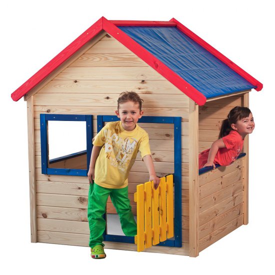 Детска дървена къща за градината - Ерик