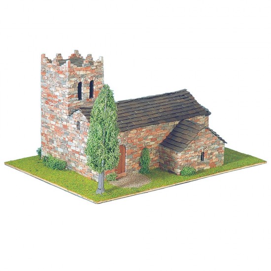 Модел за сглобяване Романика 11 - Църква St. Martí Vell