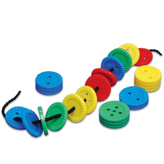 Игра за шиене със забавни копчета