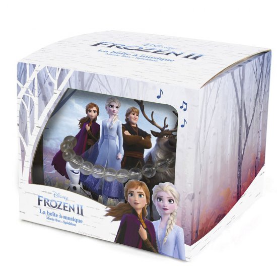 Дървена музикална кутия за бижута с дръжка, Елза II