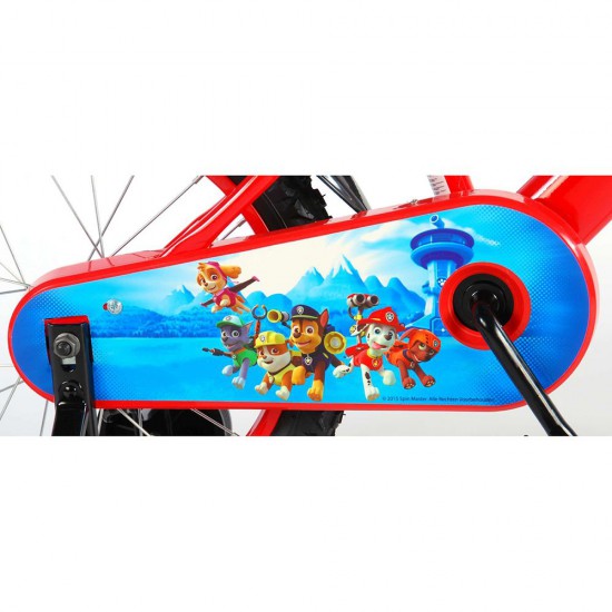 Детски велосипед Paw Patrol, с помощни колела, 16 инча Детски велосипед Paw Patrol, с помощни колела, 16 инча