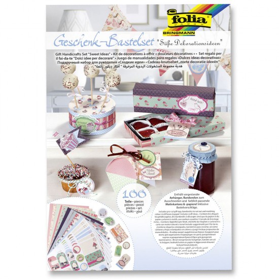 Творчески комплект за изработка на кутийки и празнична декoрация, Сладки идеи