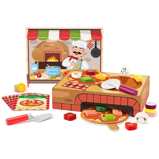 Woodyland, Дидактическа игра, Пицарията на Карло