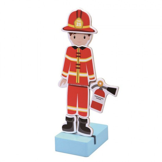 Научи професиите - магнитни дрехи за преобличане