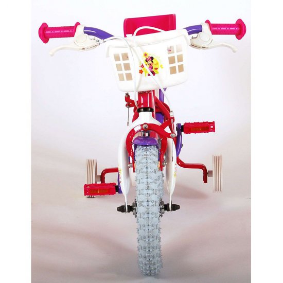 Детски велосипед, Мини Маус, с помощни колела, 12 инча Детски велосипед, Мини Маус, с помощни колела, 12 инча