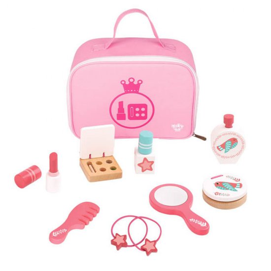 Розово куфарче с принадлежности за красиви малки дами