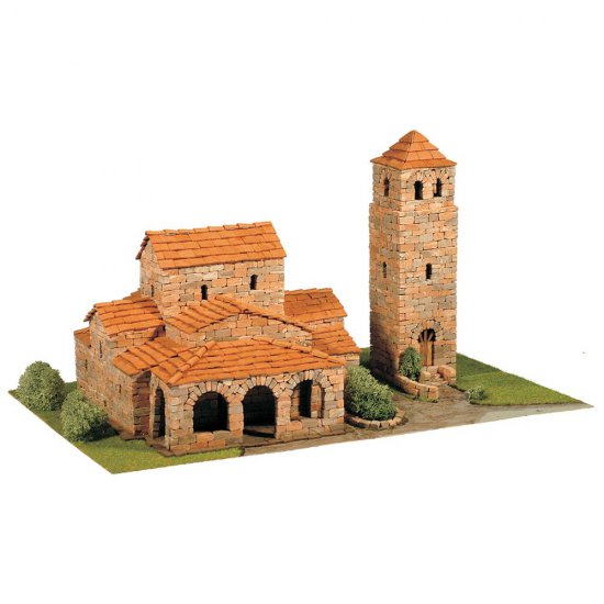Модел за сглобяване Романика 16 - Църква Sta. Maria de Lebena
