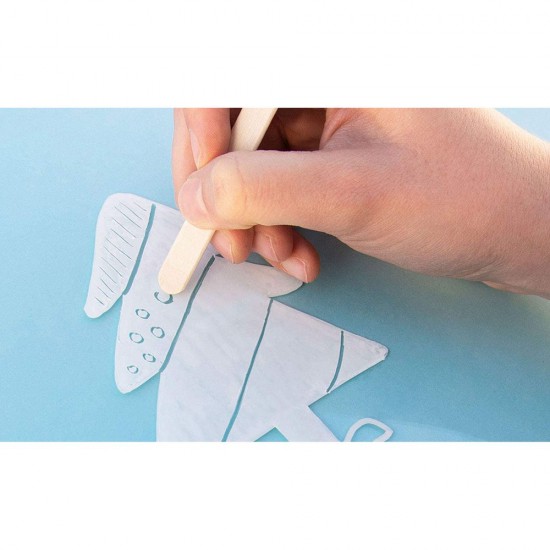 Комплект за декорация на прозорци, Зима