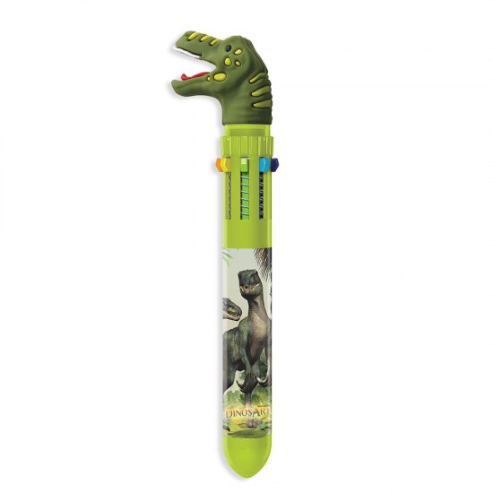 DinosArt, Химикалки с 10 цвята, Динозаври